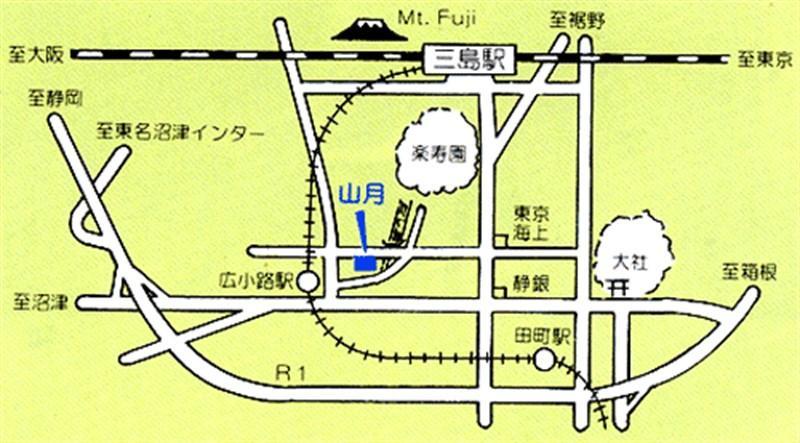 旅館　山月 三島市 エクステリア 写真